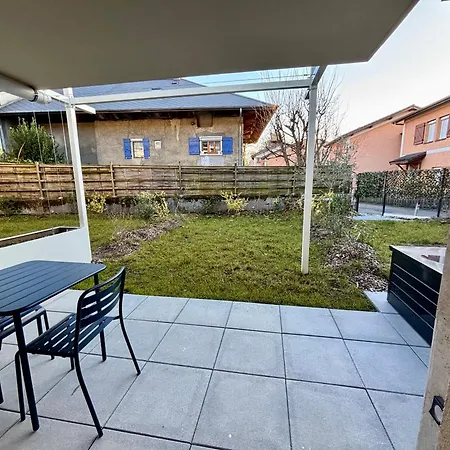 44m2 Gd Port - Garage Jardin Terrasse Lägenhet