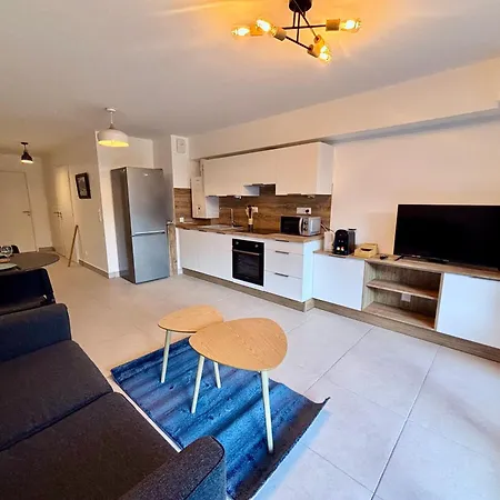 44m2 Gd Port - Garage Jardin Terrasse Lägenhet Aix-les-Bains